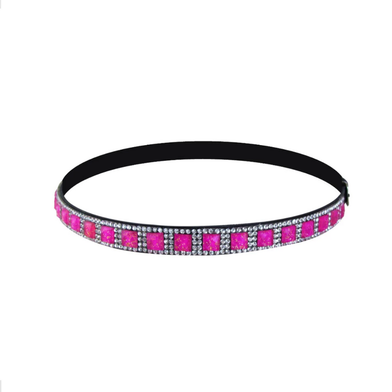 Chapéu Country Feminino Preto banda brilho