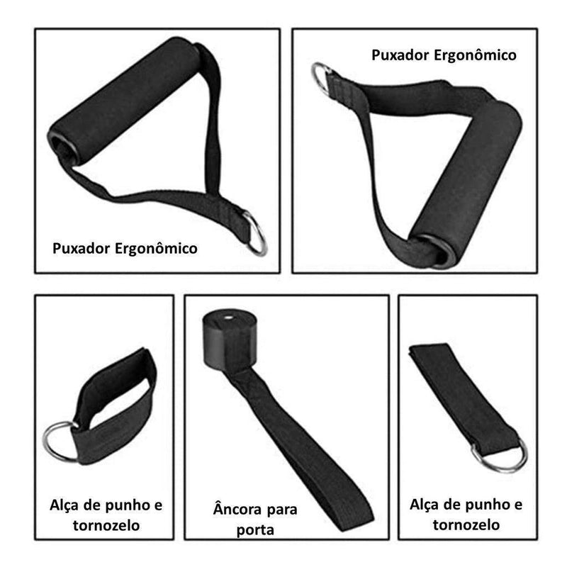 Kit treino Extensores Funcional/Casa ou Ar Livre - BrazilStory