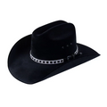 Chapéu Country Feminino Preto banda brilho