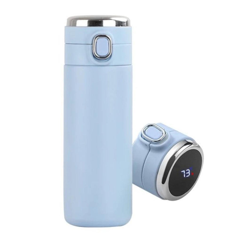 Garrafa de água Térmica 450ml com Sensor Medidor Temperatura - BrazilStory
