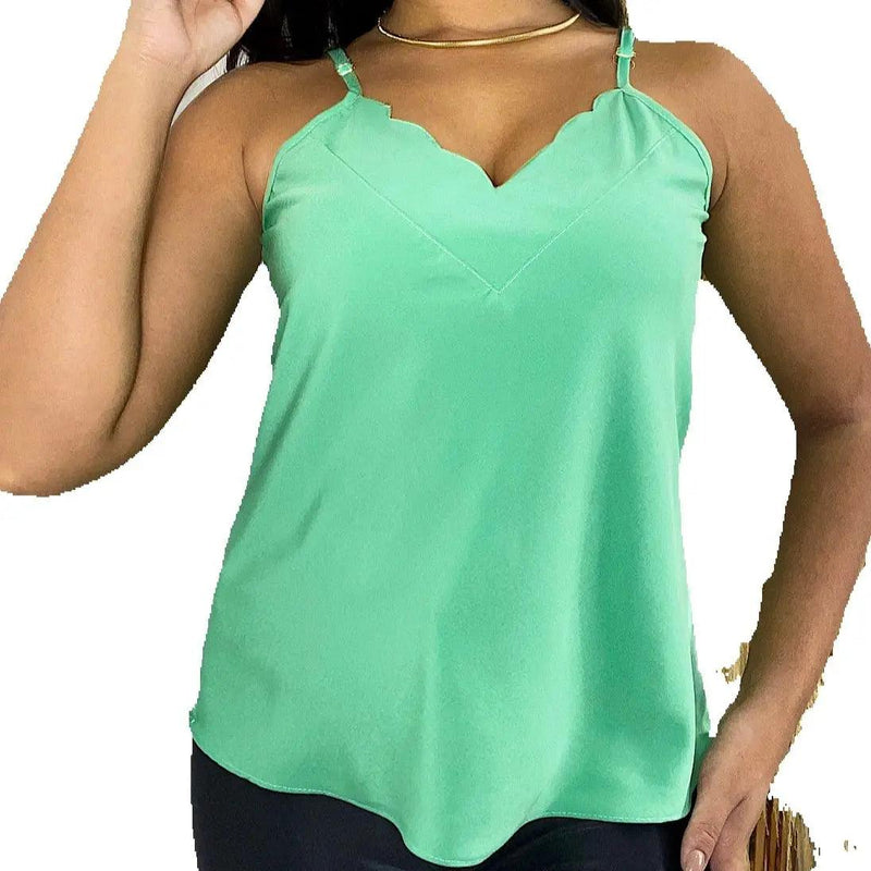Blusa Regatta Fina Strap - BrazilStory