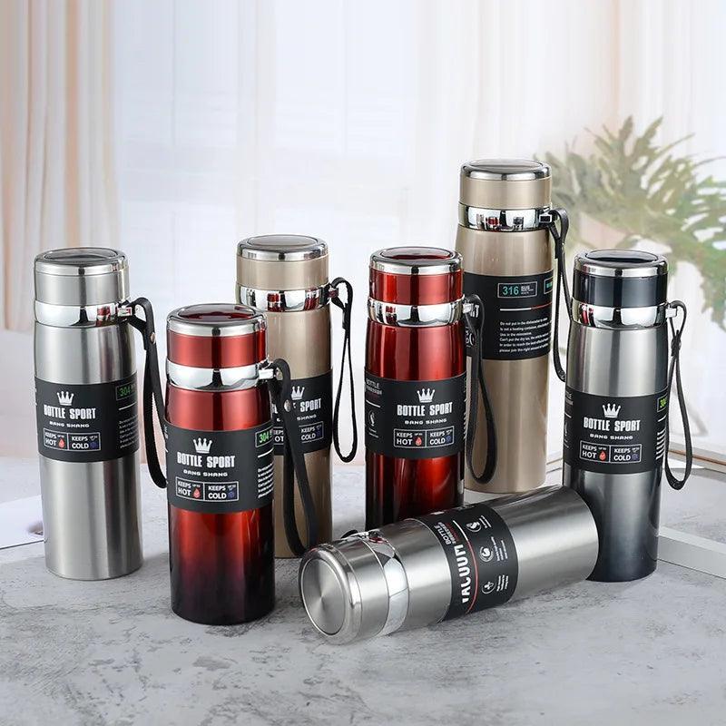 Garrafa Térmica 800ml Copo Isolamento Duplo Aço Inoxidável Super Resistente - BrazilStory