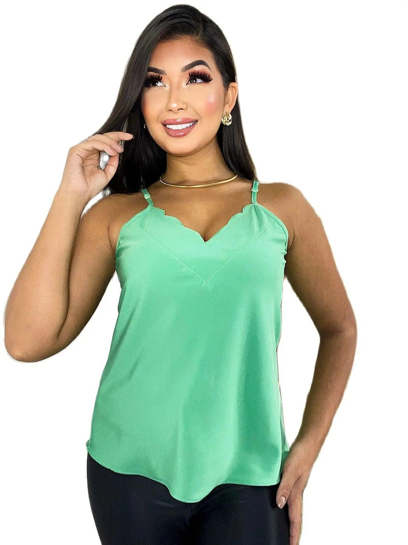 Blusa Regatta Fina Strap - BrazilStory