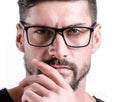 Armação Óculos de Grau Masculino Quadrado - BrazilStory
