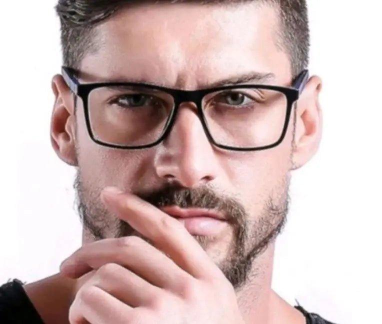Armação Óculos de Grau Masculino Quadrado - BrazilStory
