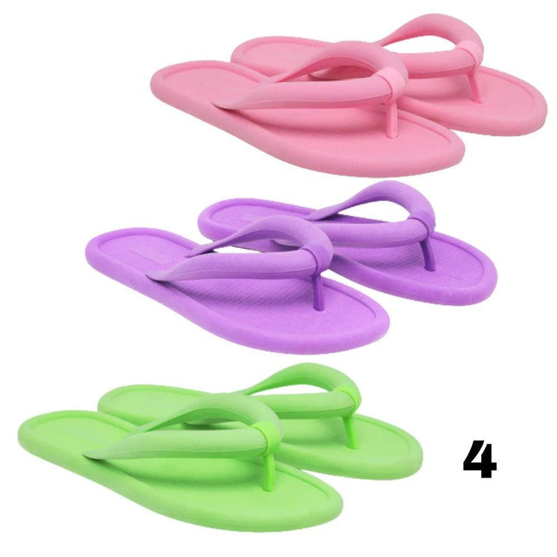 Chinelo Nuvem Feminino Flip Flop Kit 3 Pares Moda Basica - BrazilStory