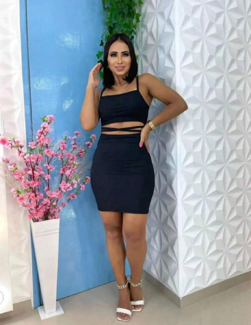 Saia Canelado Tubinho Modelador - BrazilStory