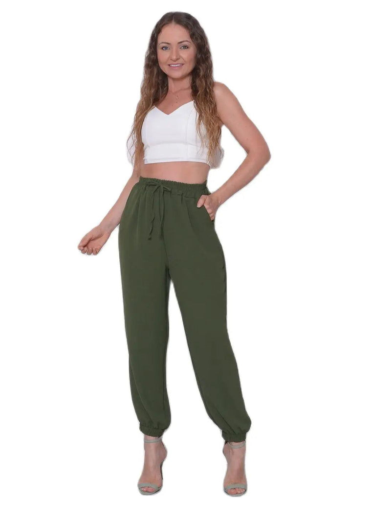 Calça jogger liso duna - BrazilStory