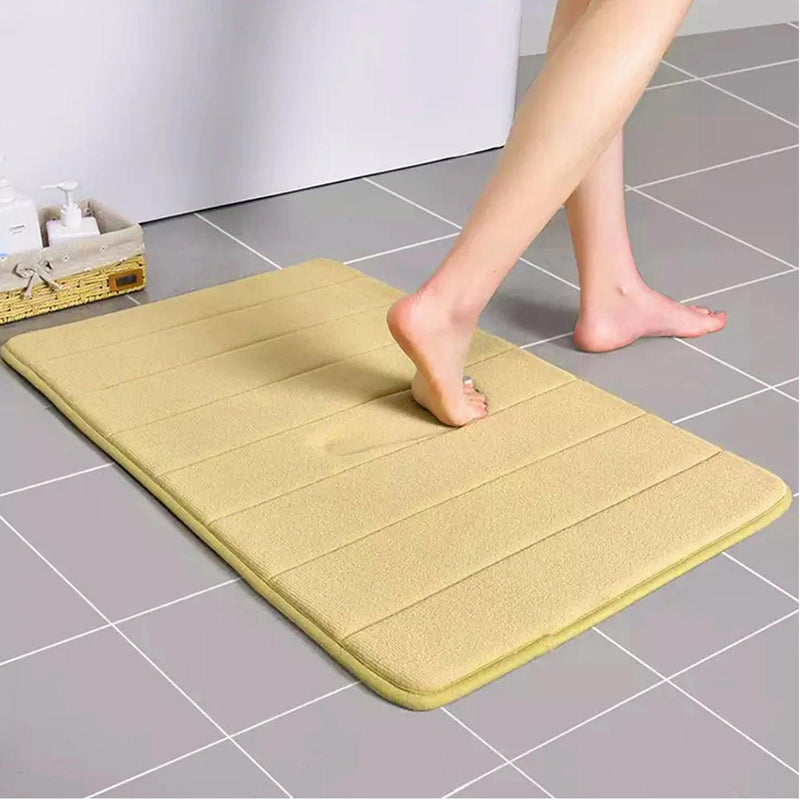 Tapete macio de 60x40 cm para banheiro ou quarto - BrazilStory