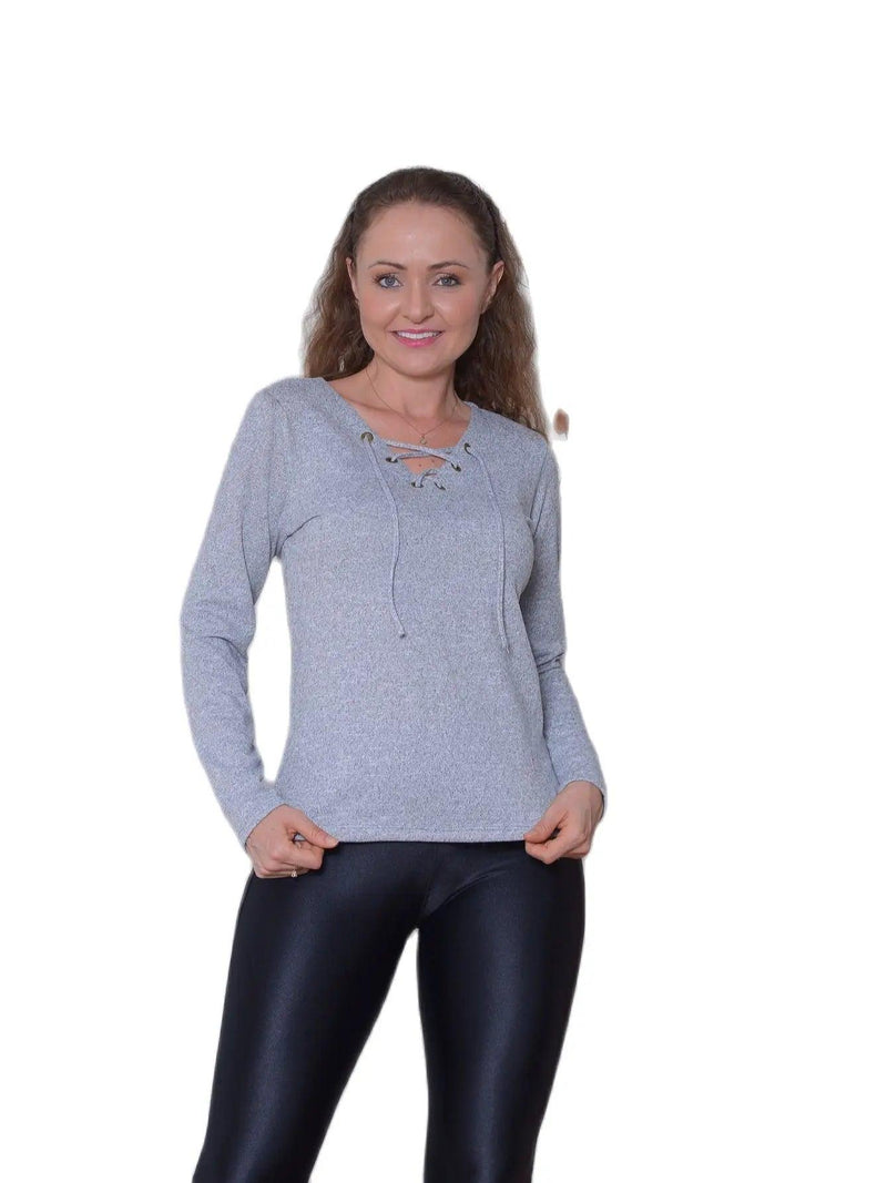 Blusa manga comprida - BrazilStory