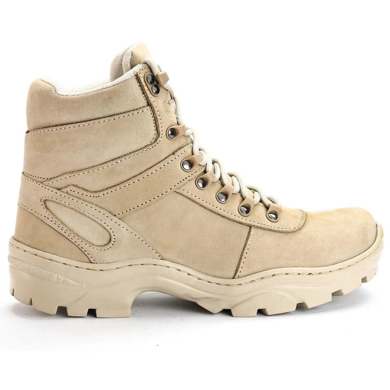 Bota Coturno Militar Masculina SF em Couro Legitimo - BrazilStory