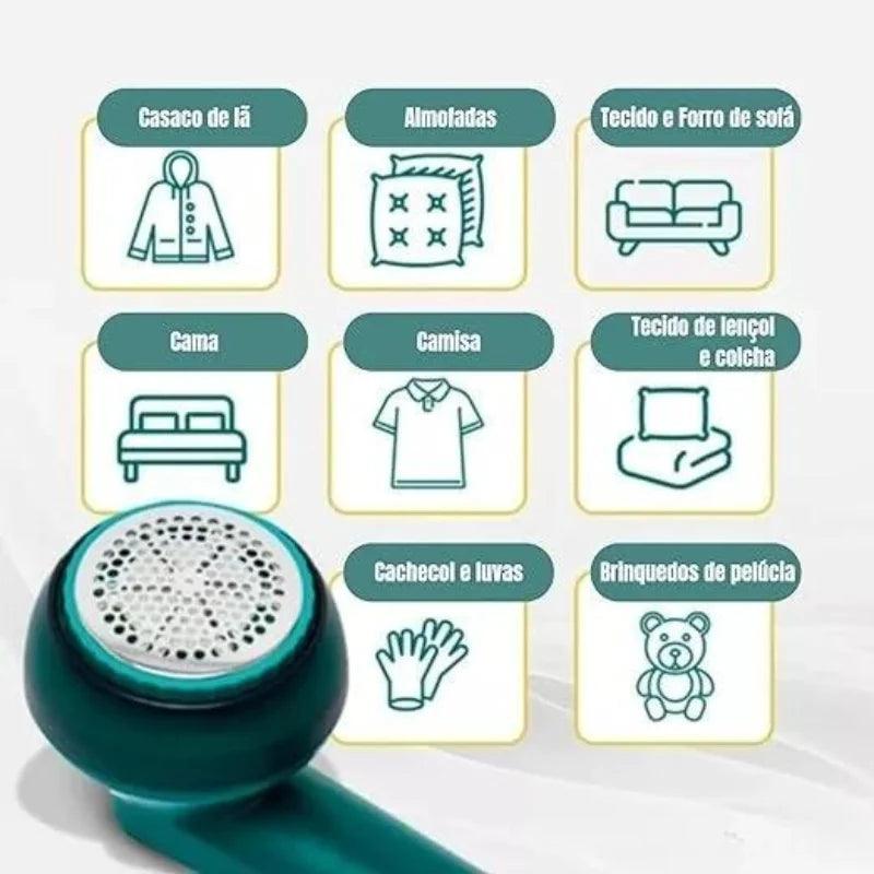 Removedor de fiapos para roupas - BrazilStory
