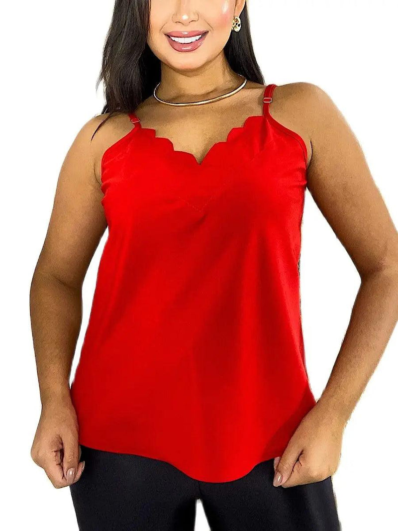 Blusa Regatta Fina Strap - BrazilStory