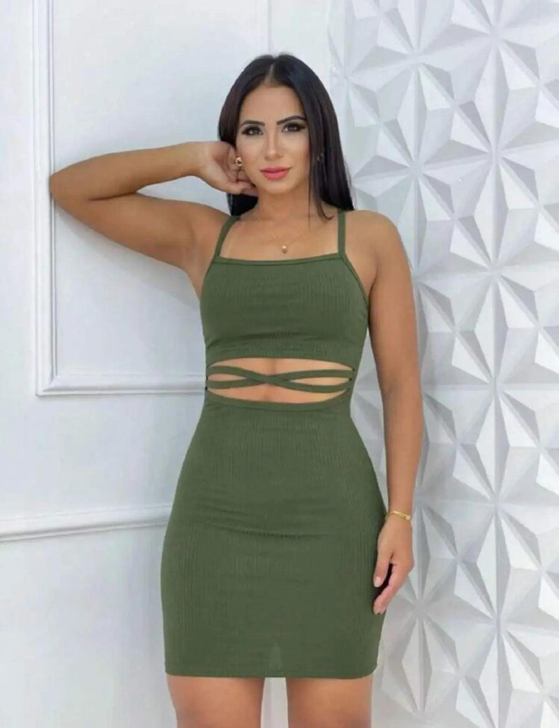 Saia Canelado Tubinho Modelador - BrazilStory