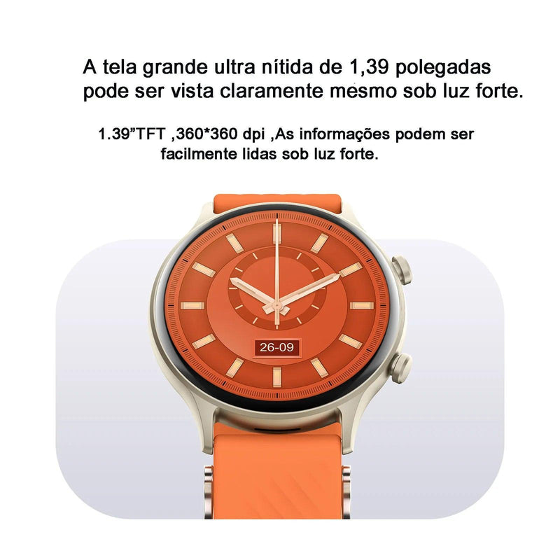 Relógio inteligente à prova d'água para homens e mulheres - BrazilStory
