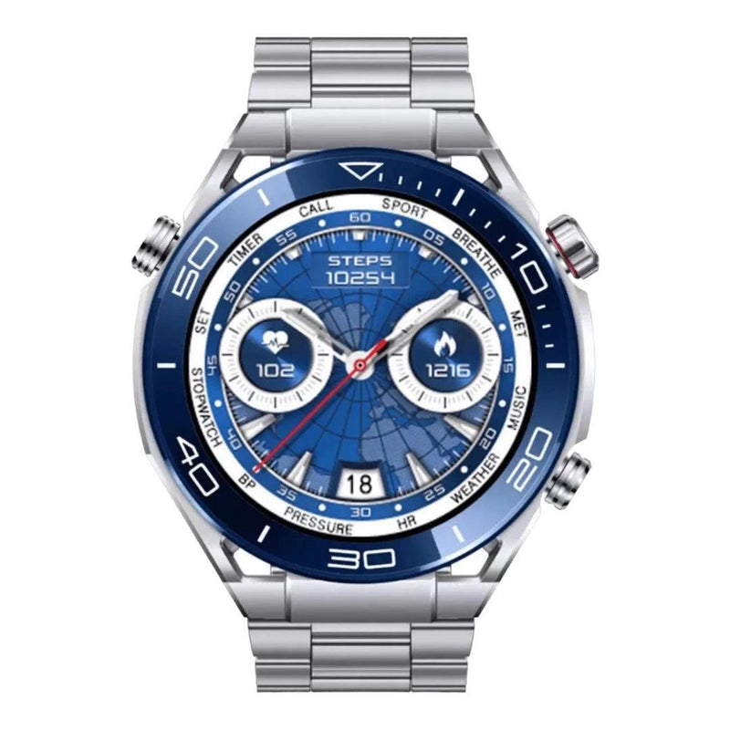 Relógio Smartwatch Redondo Luxo Hw5 Max 3 Pulseiras - BrazilStory