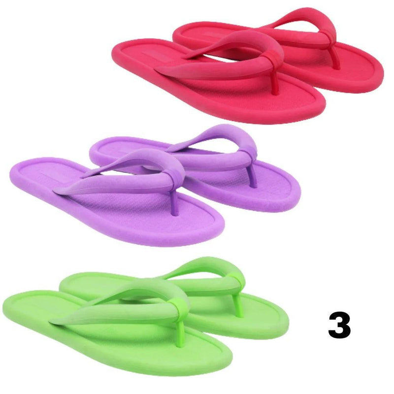 Chinelo Nuvem Feminino Flip Flop Kit 3 Pares Moda Basica - BrazilStory