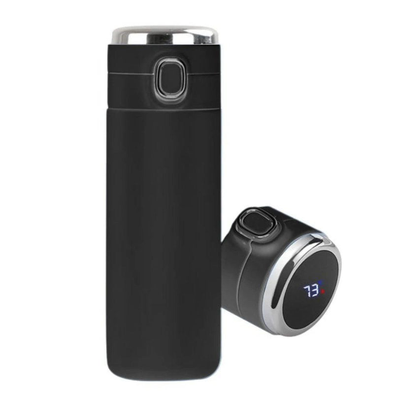 Garrafa de água Térmica 450ml com Sensor Medidor Temperatura - BrazilStory