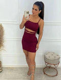 Saia Canelado Tubinho Modelador - BrazilStory