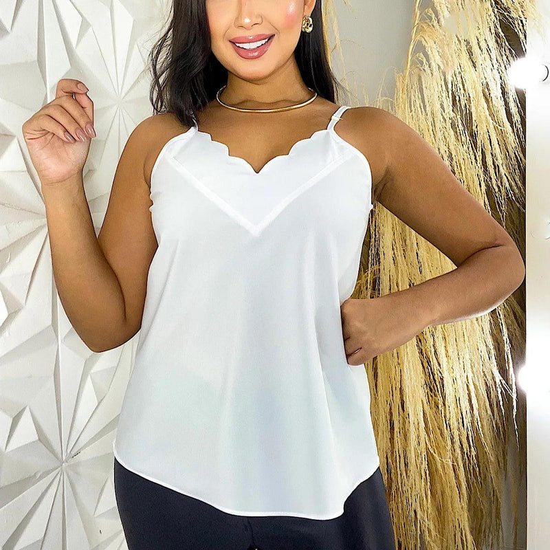 Blusa Regatta Fina Strap - BrazilStory