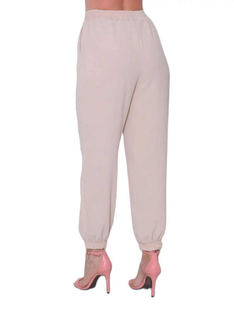Calça jogger liso duna - BrazilStory
