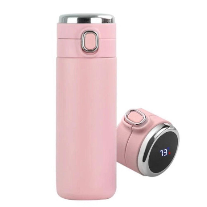 Garrafa de água Térmica 450ml com Sensor Medidor Temperatura - BrazilStory
