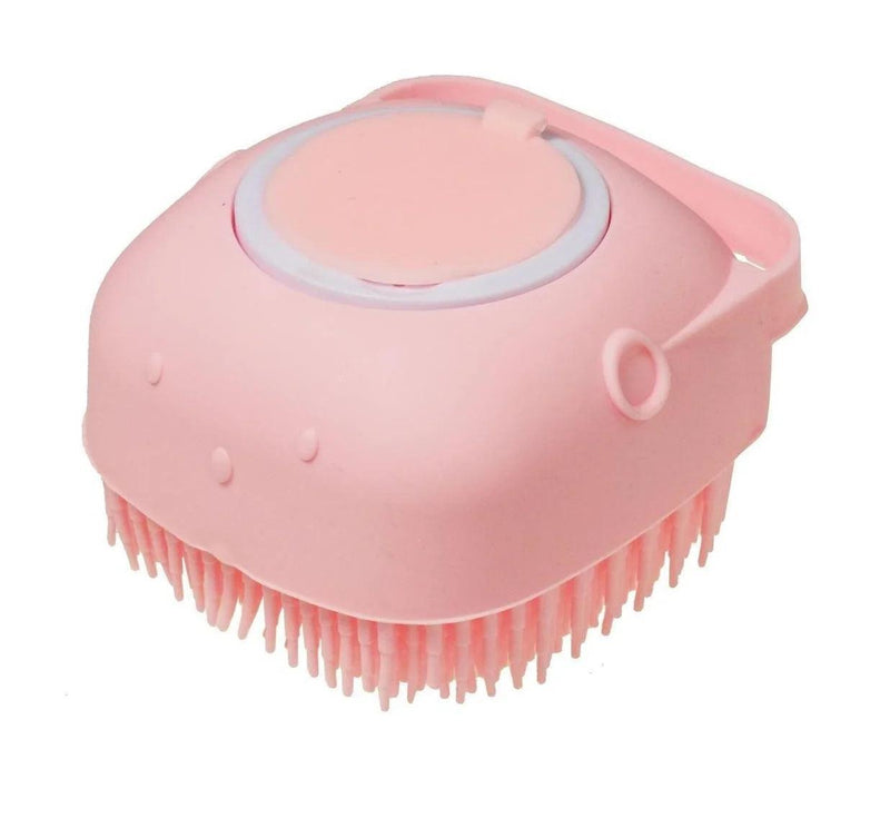 Esponja Macia Silicone Banho Massagem Dispenser Sabonete Líquido 80ml - BrazilStory