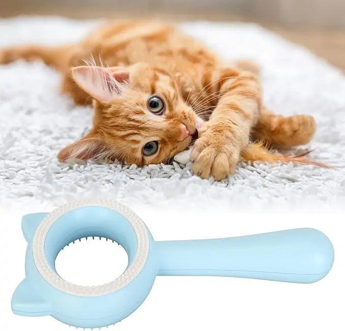 Escova removedora de pelos, para cães e gatos. - BrazilStory