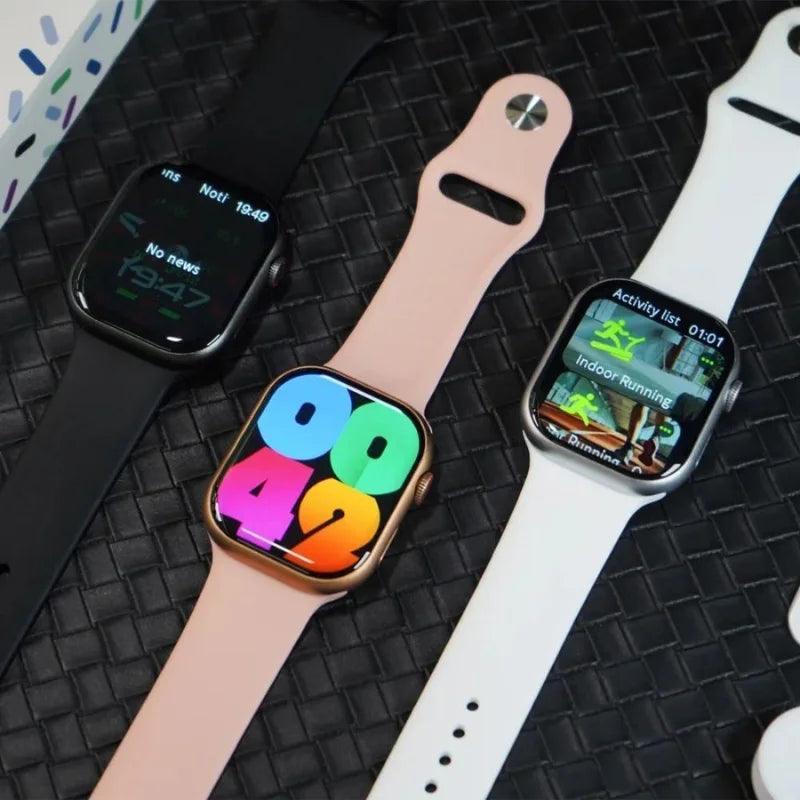 Smartwatch Pro Serie 9, tela Nfc Bussola Armazena fotos musicas - BrazilStory