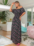Vestido longo estilo cigana - BrazilStory