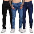Kit 3 Calças Jeans Masculina Skinny - BrazilStory
