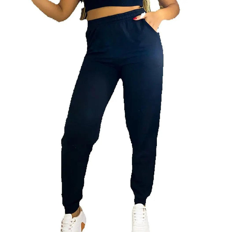 Calça moletom com elastano - BrazilStory