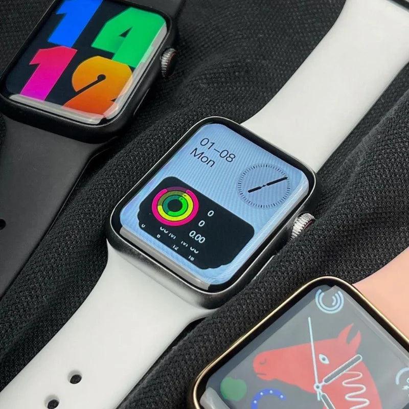 Smartwatch Pro Serie 9, tela Nfc Bussola Armazena fotos musicas - BrazilStory