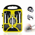 kit com 7 peças chave catraca universal, para reparo de carro - BrazilStory
