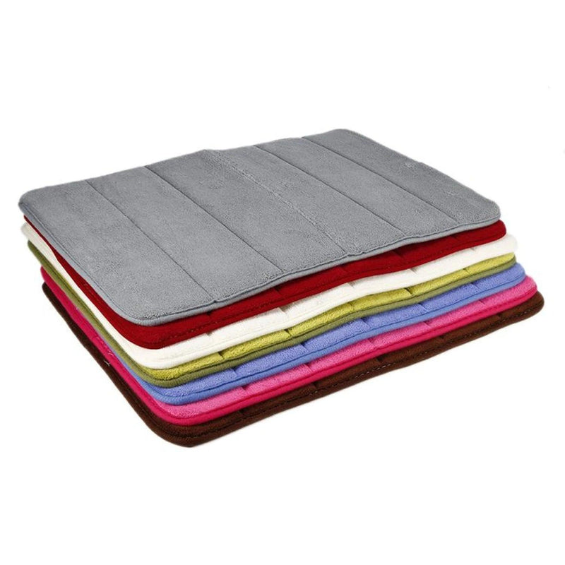 Tapete macio de 60x40 cm para banheiro ou quarto - BrazilStory