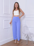 Calça pantalone lisa duna - BrazilStory