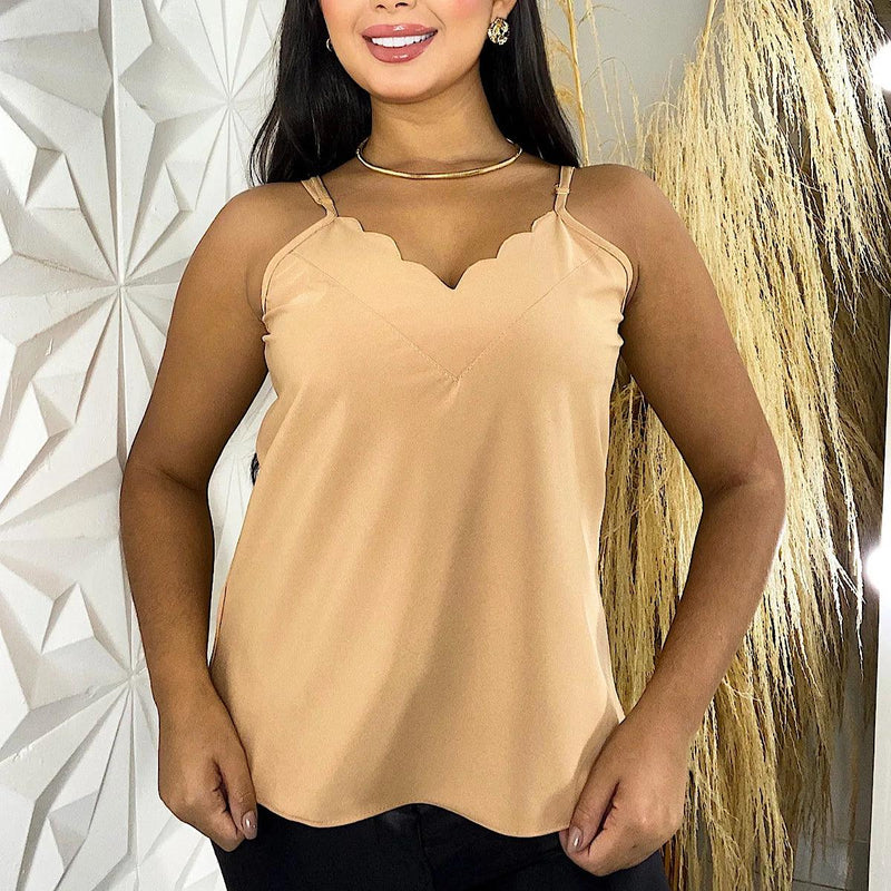 Blusa Regatta Fina Strap - BrazilStory