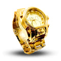 Relógio Masculino Invicta Zeus Magnum Elegante Estilo Imponente Á Prova D'Água Relógio Banhado A Ouro 18K + Presente na Caixa