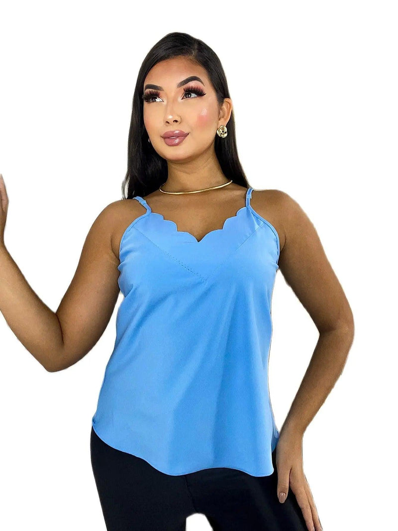 Blusa Regatta Fina Strap - BrazilStory