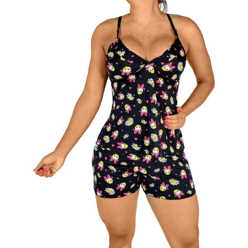 Kit 3 Baby Doll Pijama Feminino - BrazilStory