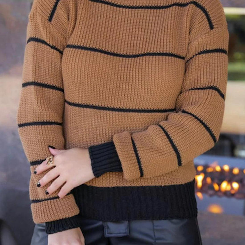 Blusa Listras Tricot Listrada - BrazilStory