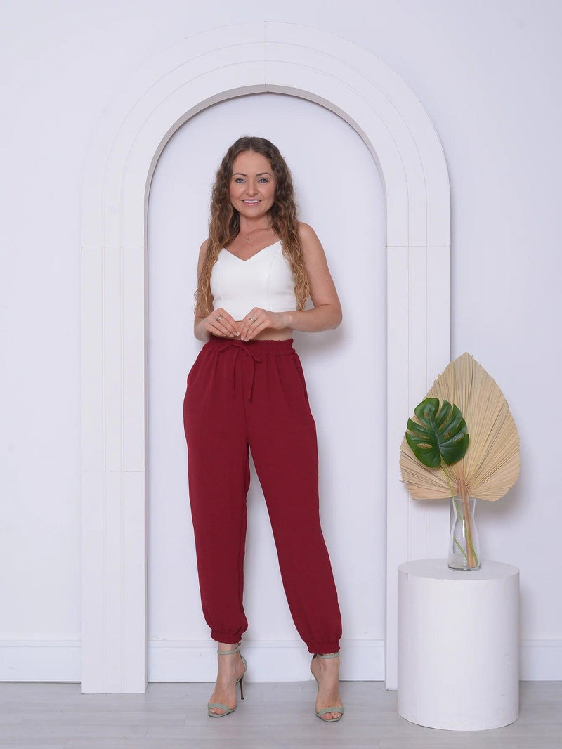 Calça jogger liso duna - BrazilStory