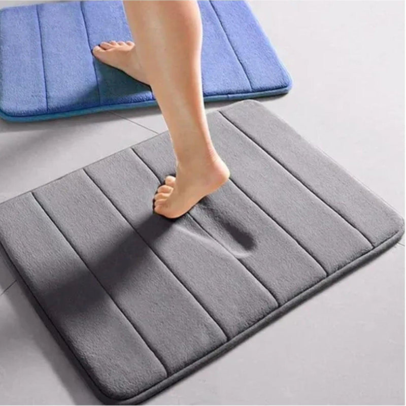 Tapete macio de 60x40 cm para banheiro ou quarto - BrazilStory