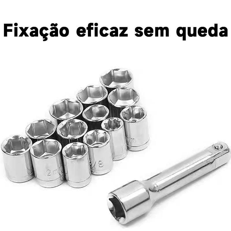 Conjunto de chaves combinação, versátil 40 peças - BrazilStory