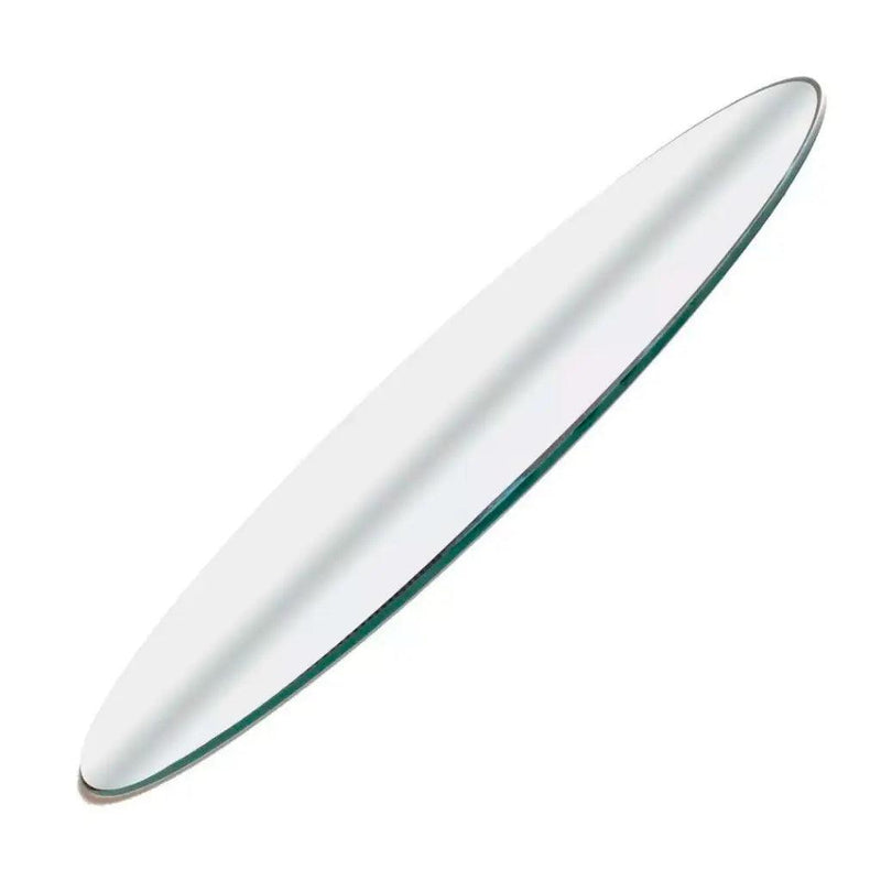 Espelho decorativo de parede lapidado grande redondo de 40cm + dupla face - BrazilStory