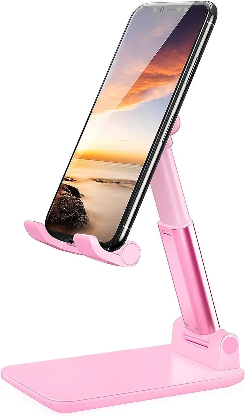 Suporte Para Celular e Tablet Dobrável Portátil Ajustável - BrazilStory