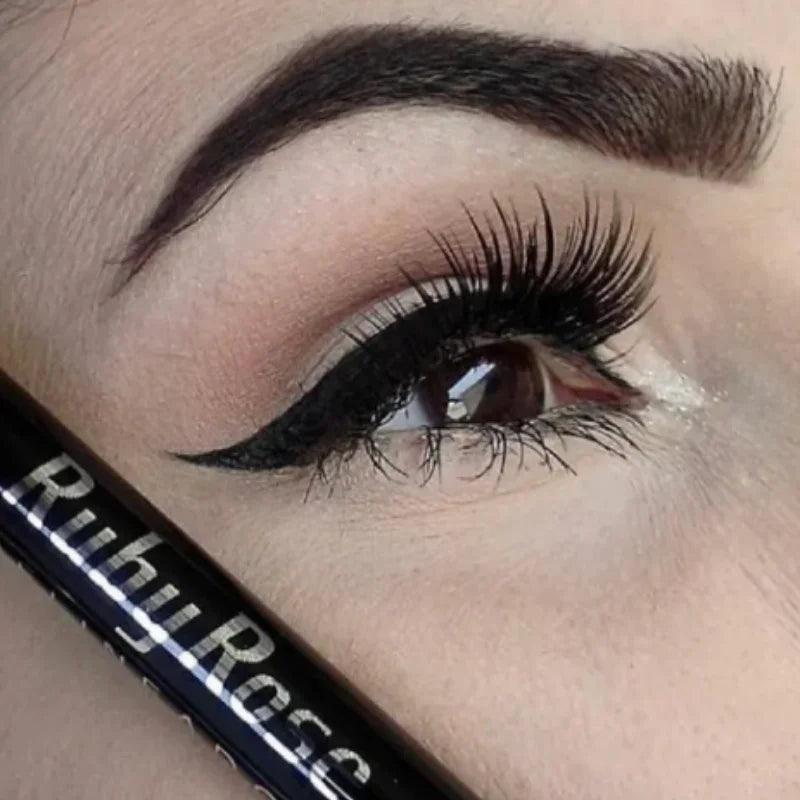 Delineador Caneta Ruby Rose Preto à prova d'água - BrazilStory