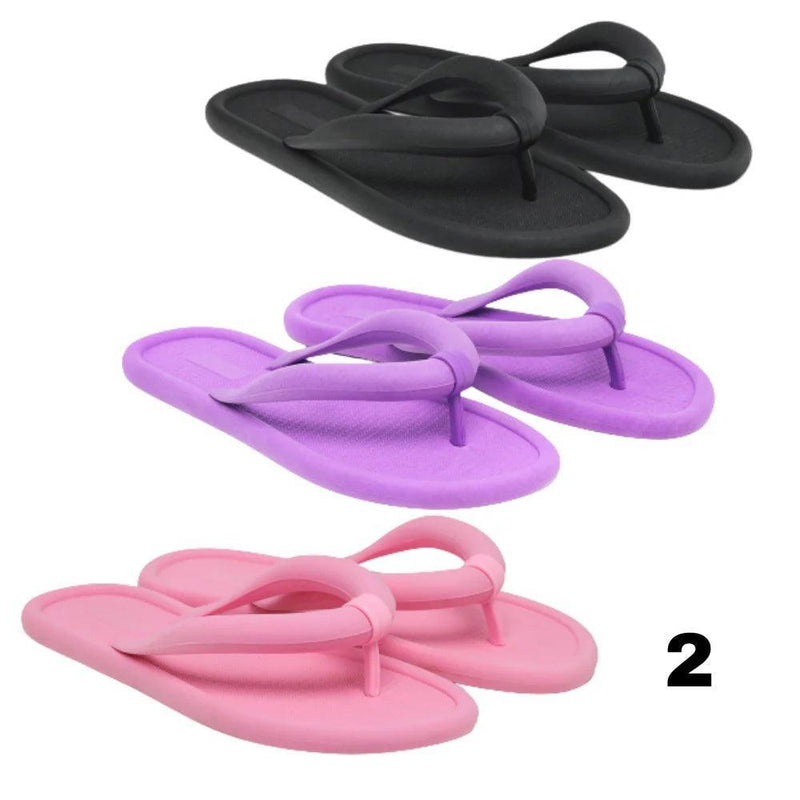 Chinelo Nuvem Feminino Flip Flop Kit 3 Pares Moda Basica - BrazilStory