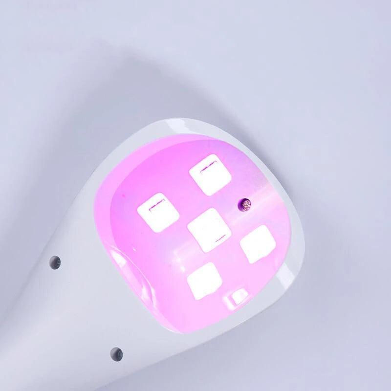 Cabine de secagem gel para unhas LED UV portátil mini - BrazilStory