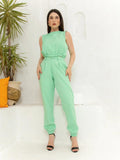 Conjunto Cropped Alfaiataria e Calça Jogger - BrazilStory